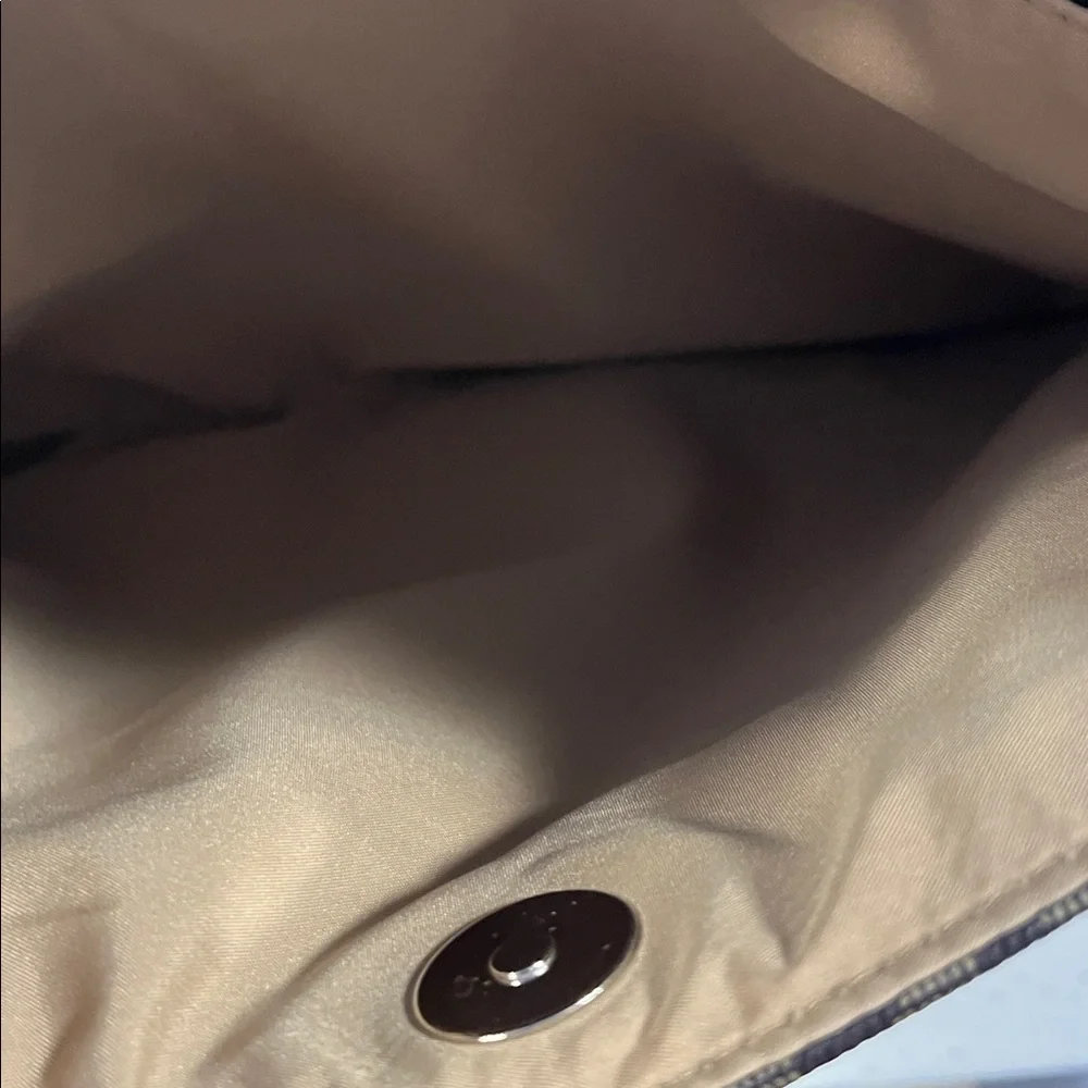 Giani Bernini Black and Brown Messenger Bag